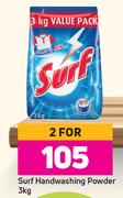 Surf Handwashing Powder-For 2 x 3kg