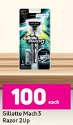 Gillette Mach 3 Razor 2Up-Each