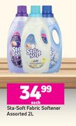 Sta Soft Fabric Softener Assorted-2Ltr Each