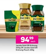 Jacobs Gold Or Kronung 200g Or Jacobs Gold Or Kronung Pouch 230g-Each