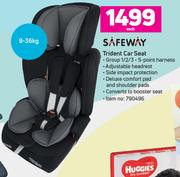 Safeway Trident Car Seat-Each