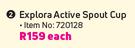 Tommee Tippee Explora Active Spout Cup-Each