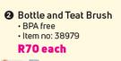 Snookums Baby Bottle And teat Brush-Each