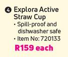 Tommee Tippee Explora Active Straw Cup-Each