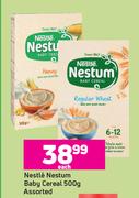 Nestle Nestum Baby Cereal Assorted-500g Each
