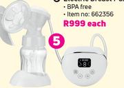 Snookums Electric Breast Pump-Each