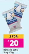 Bennetts Baby Soap-For 2 x 100g