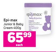 Epi-Max Junior & Baby Cream-400g Each