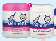 Bennetts Baby Aqueous Cream Assorted-500ml Each