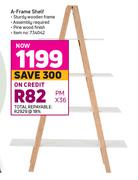 A-Frame Shelf