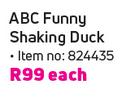 ABC Funny Shaking Duck-Each