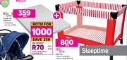 Little One Camp Cot Mattress & Vito Cot-For Both