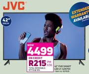 JVC 42"(106cm) FHD Smart LED TV LT-42N750