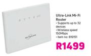 Ultra Link MiFi Router