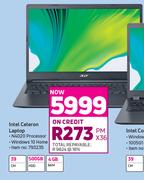 Acer Intel Celeron Laptop