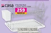 Casa 2 Tier Dish Rack