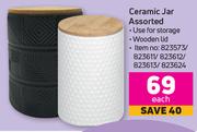 Ceramic Jar Assorted-Each