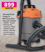 Bennett Read Tough 12 Wet-Dry-Blow Vacuum Cleaner