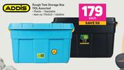 Addis Rough Tote Storage Box 110L Assorted-Each