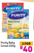Purity Baby Cereal-For 2 x 200g