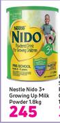Nestle Nido 3+ Growing Up Milk Powder-1.8kg
