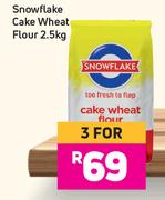Snowflake Cake Wheat Flour-For 3 x 2.5kg