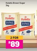 Huletts Brown Sugar-For 2 x 3kg 