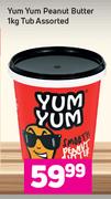 Yum Yum Peanut Butter Assorted Tub-1kg