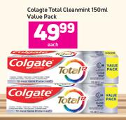 Colgate Total Cleaning Value Pack-150ml Each