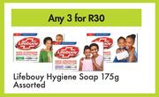 Lifebouy Hygiene Soap Assorted-For Any 3 x 175g