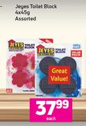 Jeyes Toilet Block Assorted-4 x 45g Each