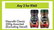 Nescafe Classic (Excluding Decaf) Assorted-For Any 2 x 200g