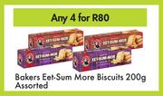 Bakers Eet Sum More Biscuits Assorted-For Any 4 x 200g