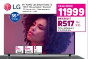 LG 55" Nano Cell Smart ThinQ TV