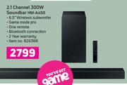 Samsung 2.1 Channel 300W Soundbar HW-A450