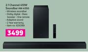 Samsung 2.1 Channel 410W Soundbar HW-A550