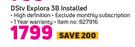 DSTV Explora 3B Installed