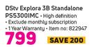 DSTV Explora 3B Standalone PS5300IMC 
