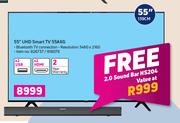 Hisense 55" UHD Smart TV 55A6G