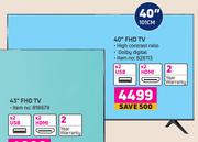 Hisense 40" FHD TV