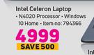 Asus Intel Celeron Laptop