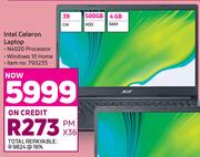 Acer Intel Celeron Laptop