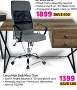 Lenox High Back Mesh Chair
