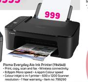 Canon Pixma Everyday Aio Ink Printer TR4540