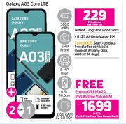 2 x Samsung Galaxy A03 Core LTE-On Red Flexi 125 + On Promo 65
