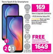 Tecno Spark 6 Go Smartphone-Each