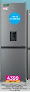 Hisense 222L Bottom Mount Fridge/Freezer H310BI T-WD/H310BI-WD
