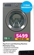 Defy 7Kg Front Load Washing Machine Manhattan Grey