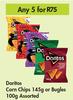 Doritos Corn Chips 145g Or Bugles 100g Assorted-For Any 5 