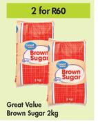Great Value Brown Sugar-For 2 x 2kg